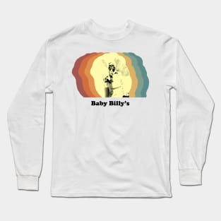 Baby Billy's Shadow Vintage Retro Long Sleeve T-Shirt